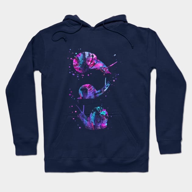 Snail Hoodie by RosaliArt